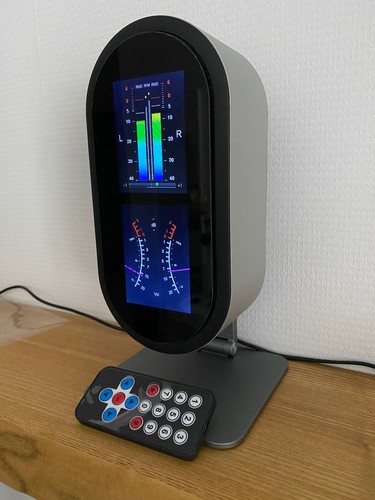 Hifi audio visualizer - visualizer, vu-meter