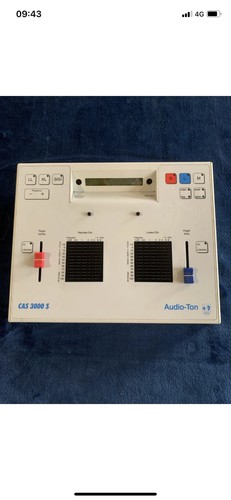 Tonaudiometer cas 3000 - tonaudiometer, audio